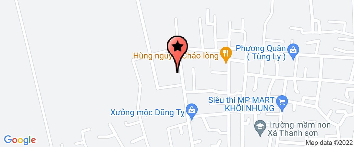 Map go to Chi nhanh du an day chuyen 2 nha may xi mang Cong Thanh co phan xi mang Cong Thanh Company