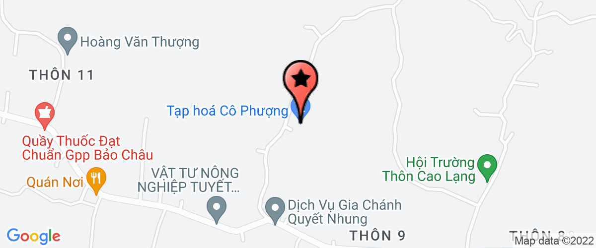 Map go to Thien Thanh Petroleum Private Enterprise