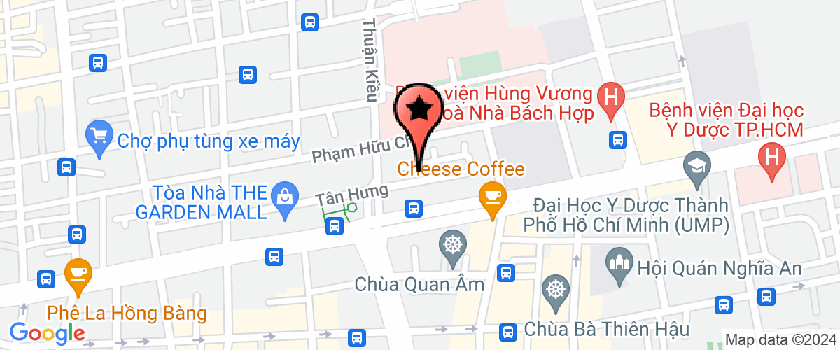 Bản đồ đến Công Ty TNHH Dịch Vụ Kế Toán Thuế Nguyễn & Cộng Sự