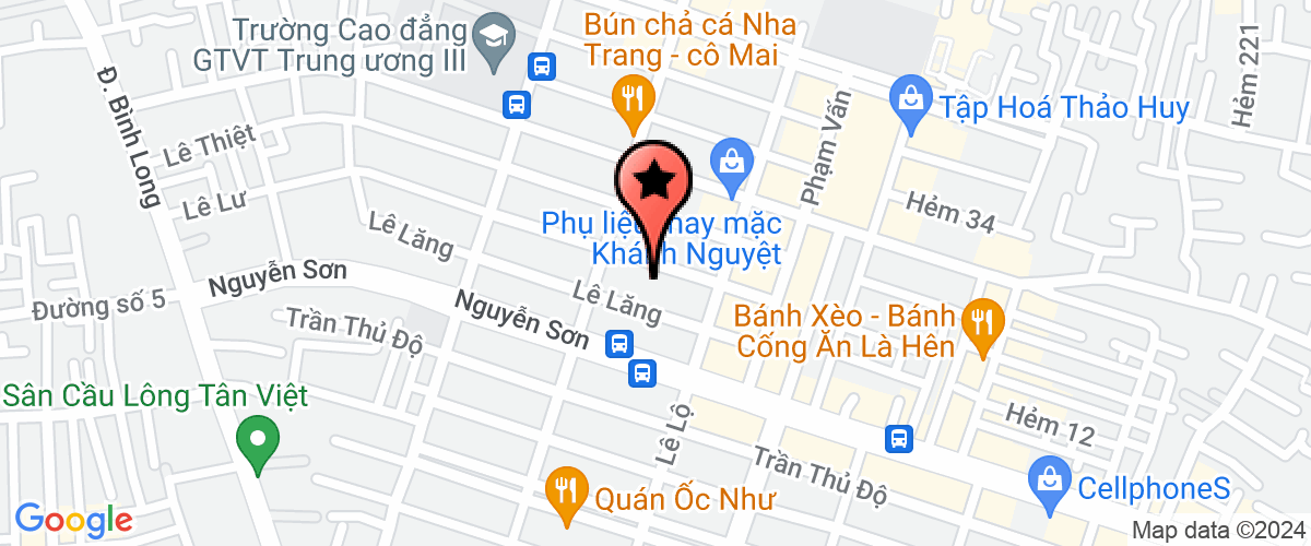 Map go to Khang Thinh Pawn Service Private Enterprise