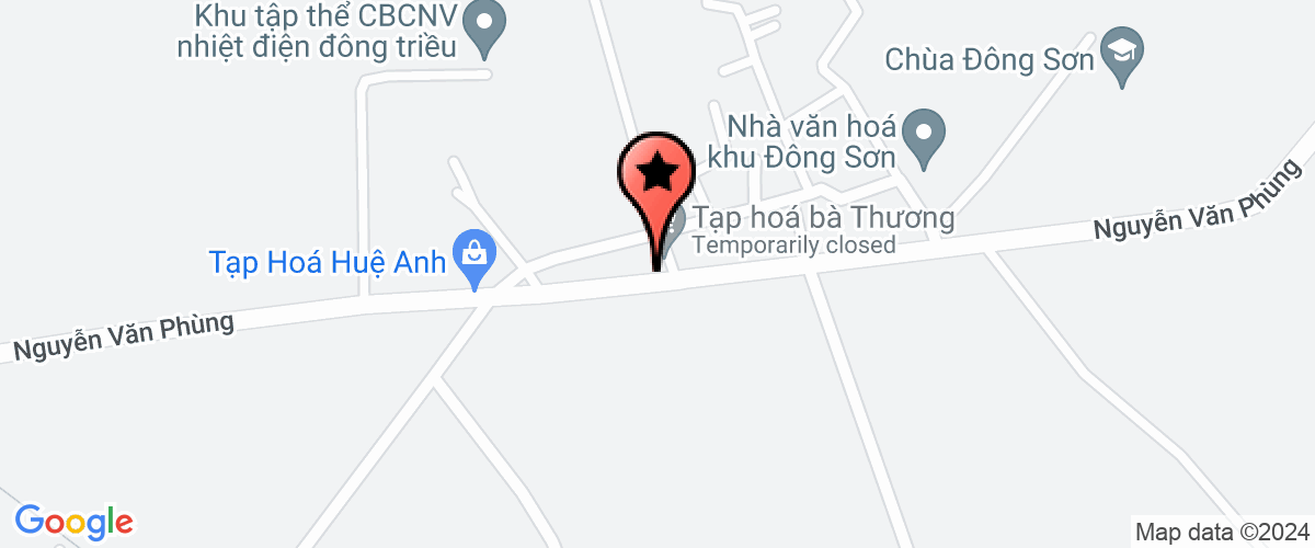 Map go to Tien Thanh Building Materials Business And Production Joint Stock Company