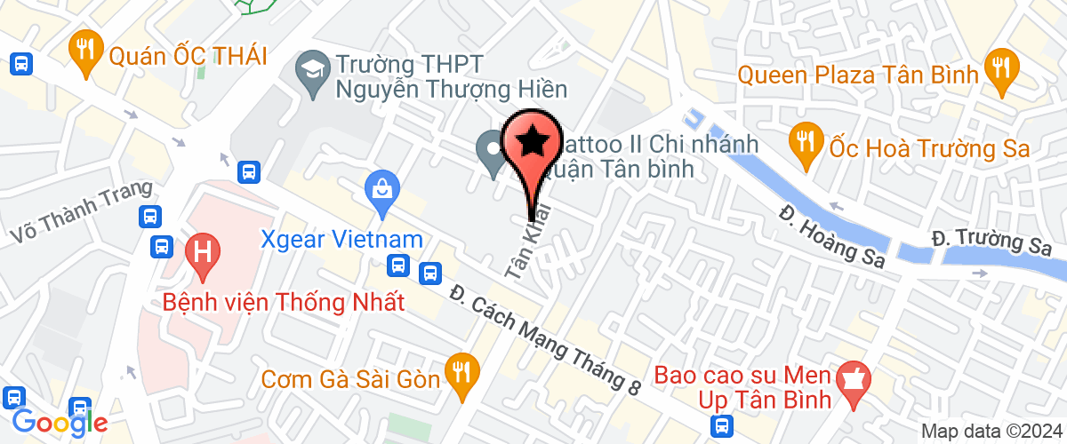 Bản đồ đến Công Ty TNHH Thương Mại Và Du Lịch Quang Thịnh