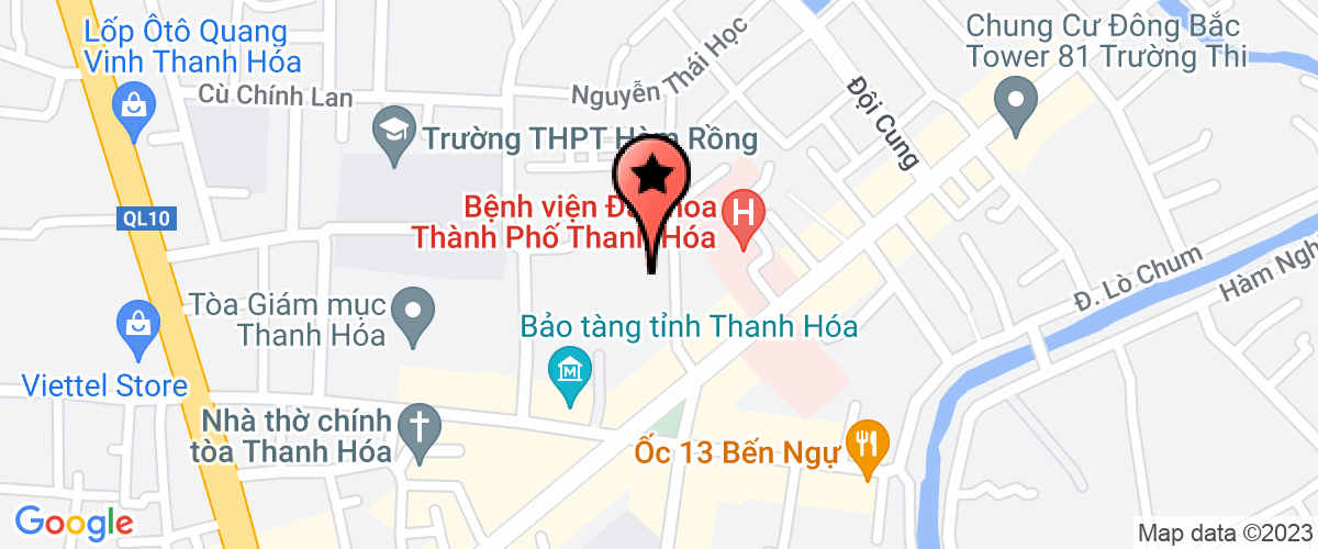 Map go to DvTM Ngoc Van Th Company Limited