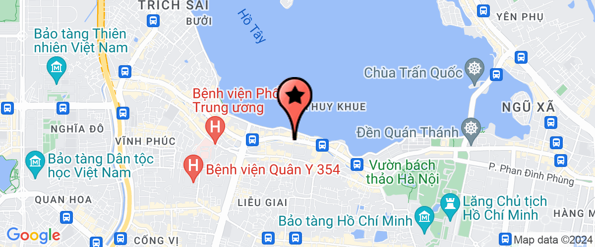 Map go to Viet Ngoc International Services And Trading Investment Joint Stock Company