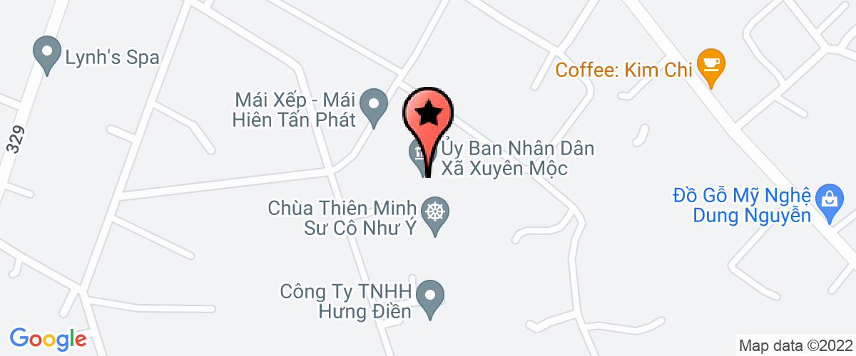 Map go to Huong Mai Trading Investment Company Limited
