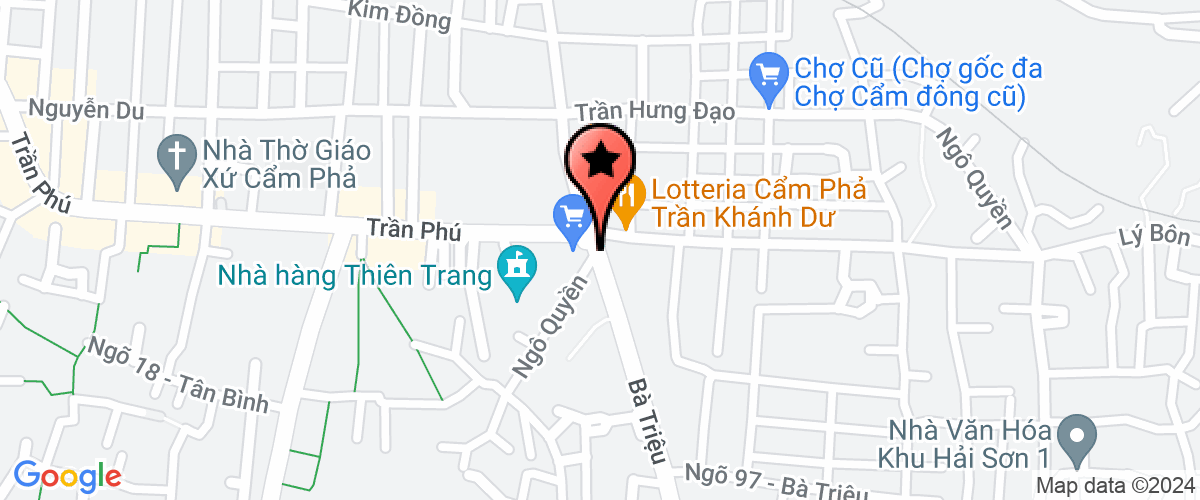 Map go to thuong mai Hoang Phuong Company Limited