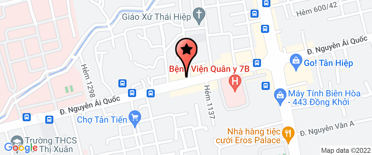 Bản đồ đến Công Ty TNHH Nha Khoa Thành Đạt Sài Gòn