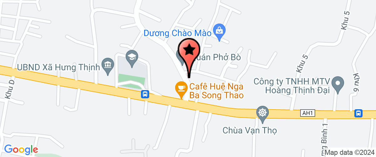 Map go to Lam Vien English Training Company Limited
