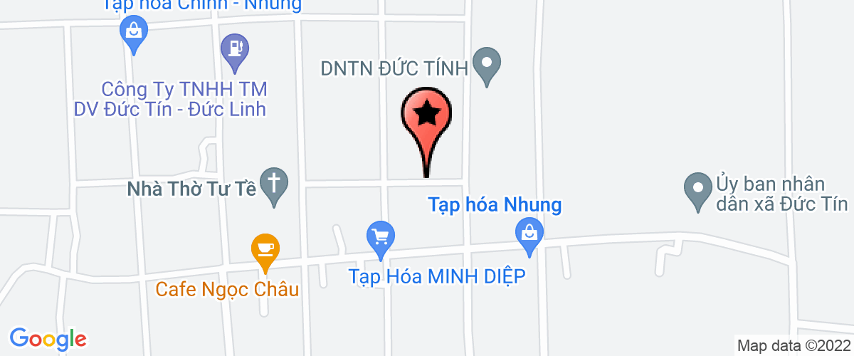 Map go to Doanh nghiep TN Thuong Mai Duc Tien