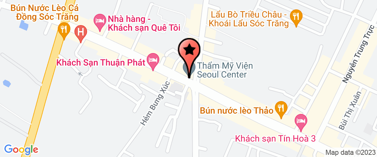 Map go to Ly Chau Phuong Company Limited