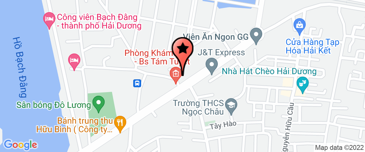 Map go to du lich va thuong mai Bac Thanh Dong Company Limited