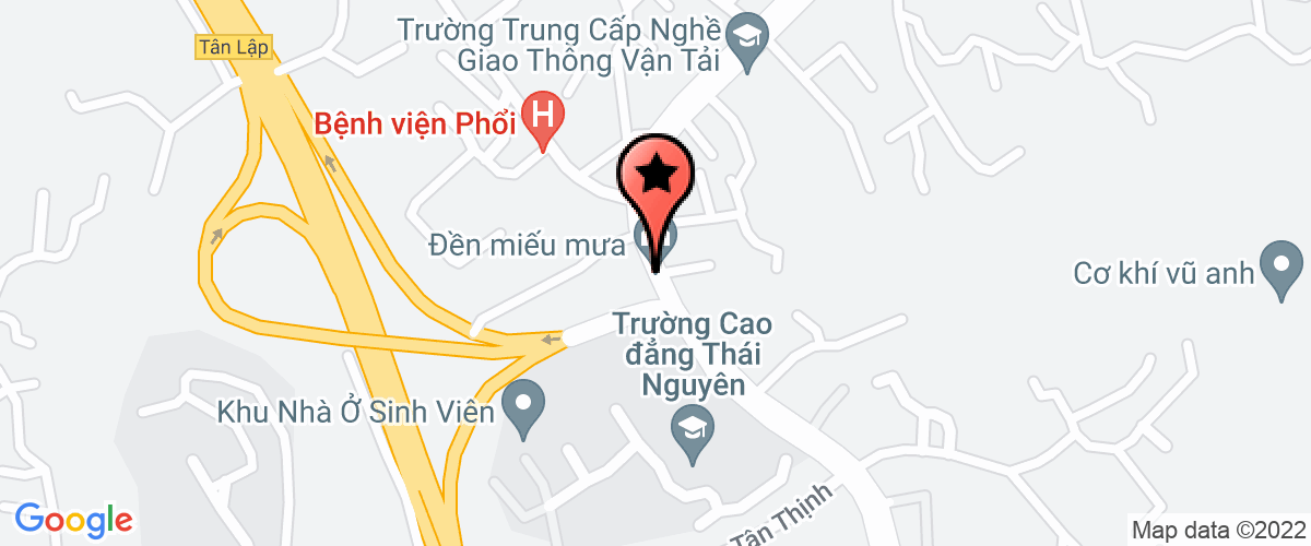 Bản đồ đến Công ty cổ phần khoáng sản thương mại Thiên Phú