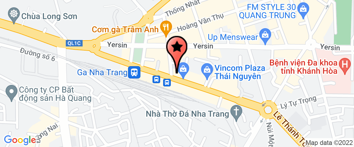 Map go to Phuong Nam-Chi Nha�Nh Nha Trang Commercial Joint Stock Bank