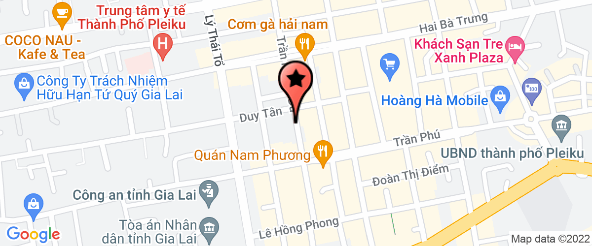 Map go to Nha Thanh Nguyen Development And Investment Company Limited