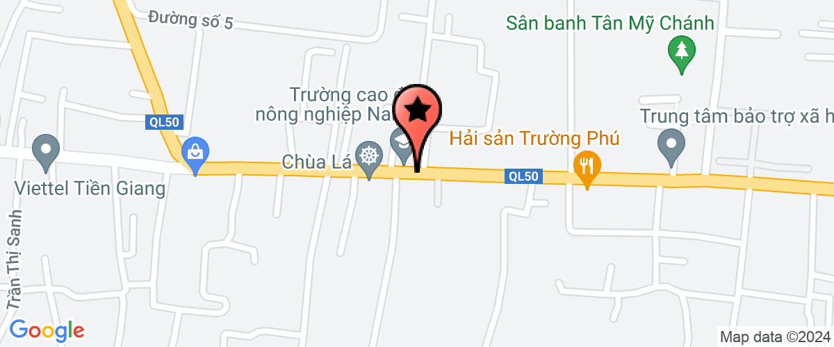Map go to Tin Dung Nhan Dan Tan My Chanh Fund