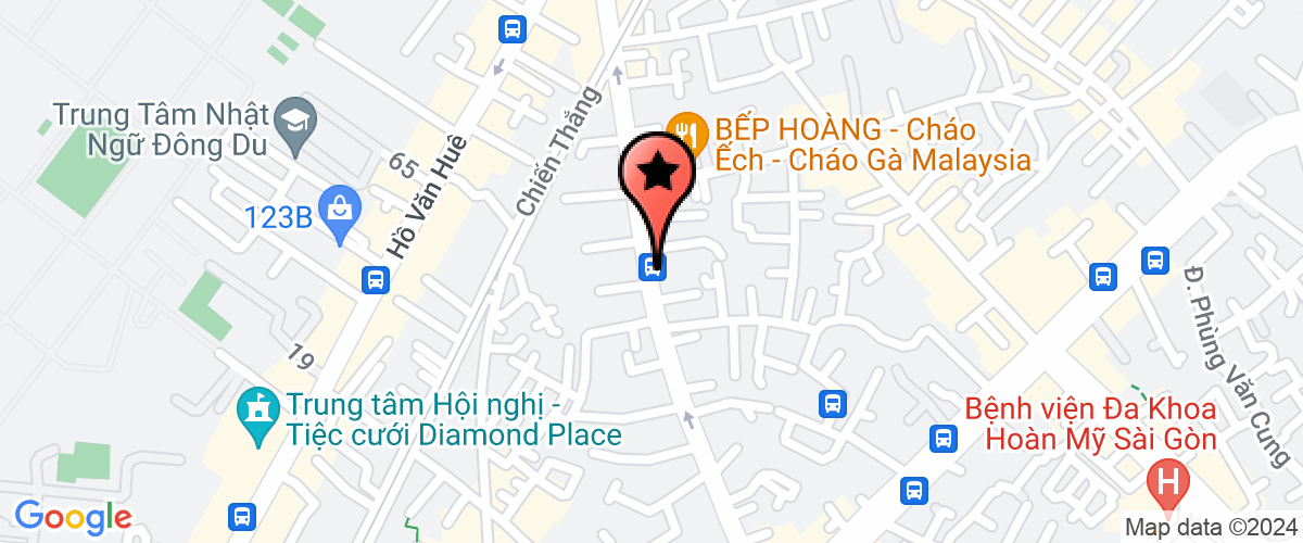 Map go to Tu van Phap luat Hoi luat gia Quan Phu Nhuan Center