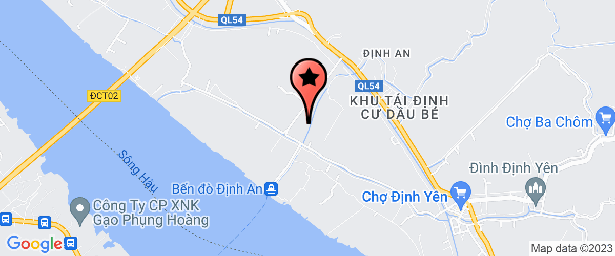 Map go to Binh Phat Market Exploiting Investment Company Limited