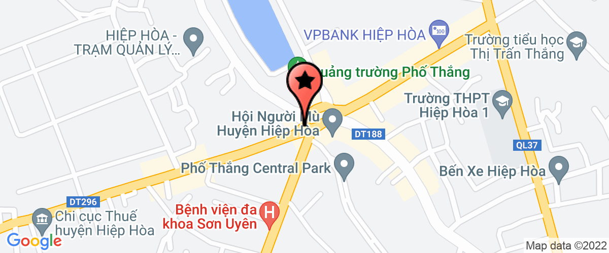 Map go to Hai Ninh Trading And Construction Company Limited