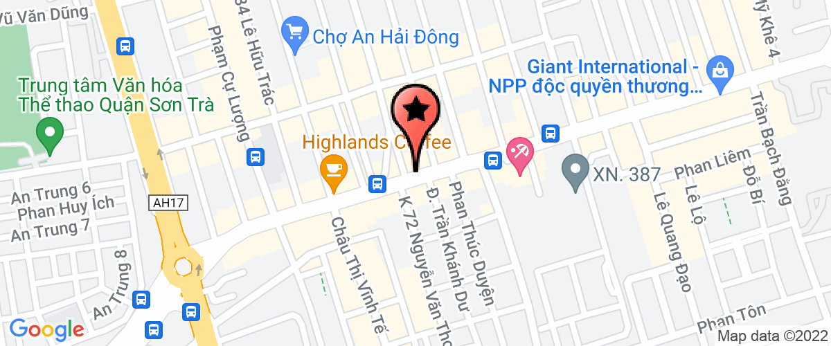 Map go to Vi Ngon Dac San Viet Company Limited