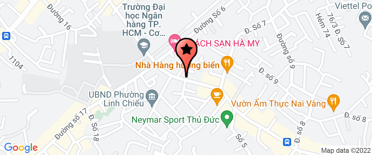 Bản đồ đến Công Ty TNHH Choco's