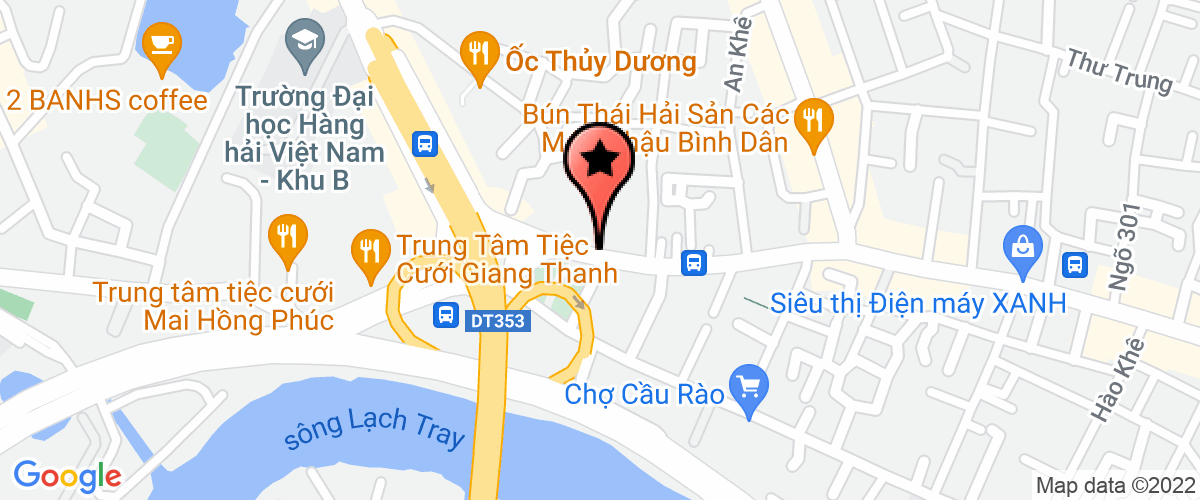 Map go to Dai Hiep Cao Trading Company Limited