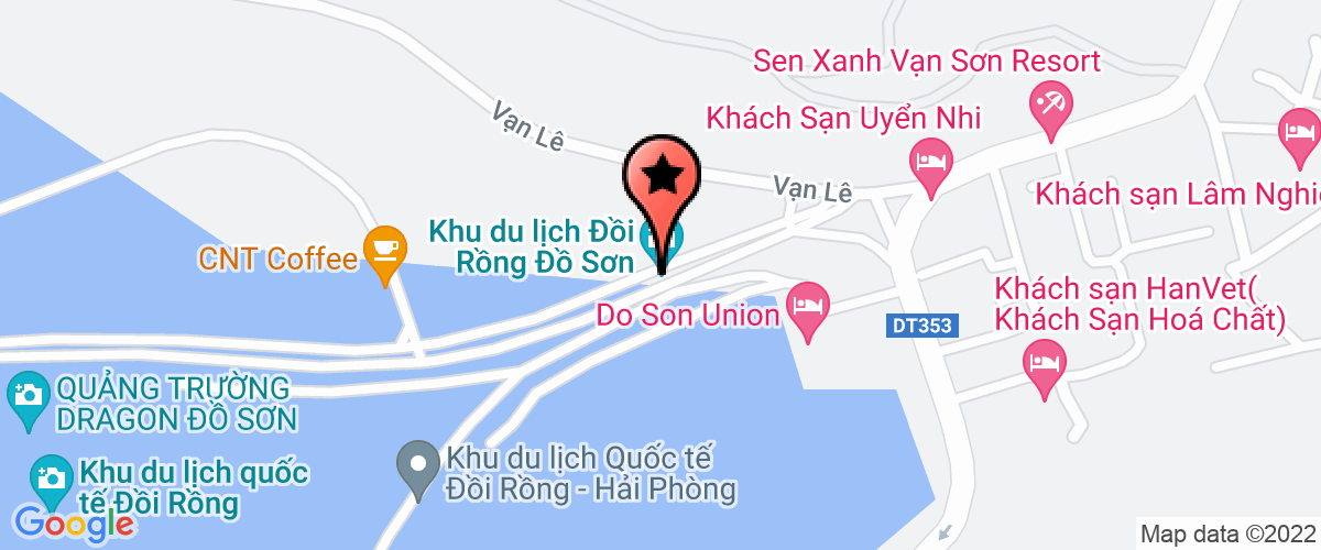 Map go to Hien Quang Trading Joint Stock Company