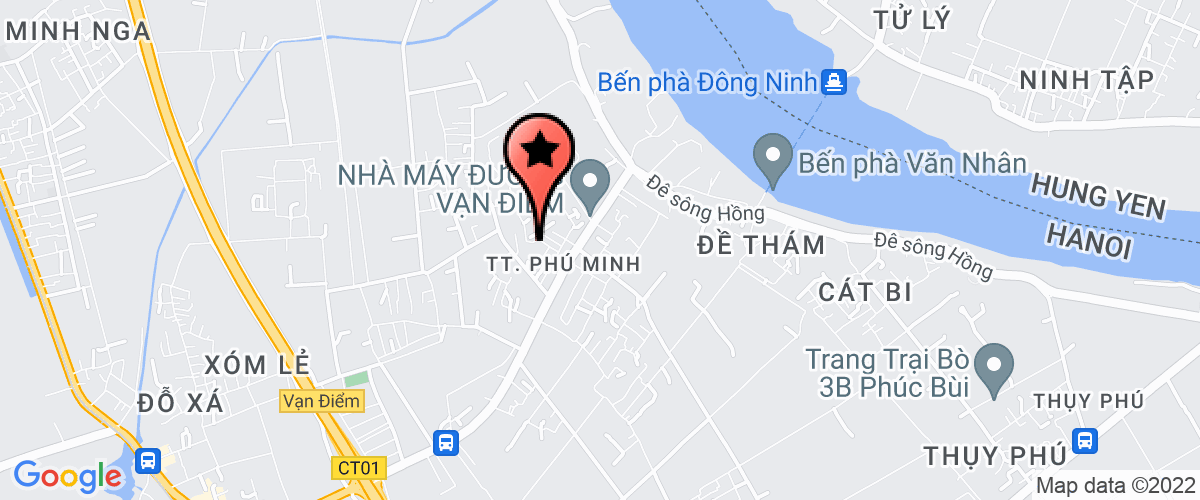 Map go to Van tai Phu Xuyen Co-operative