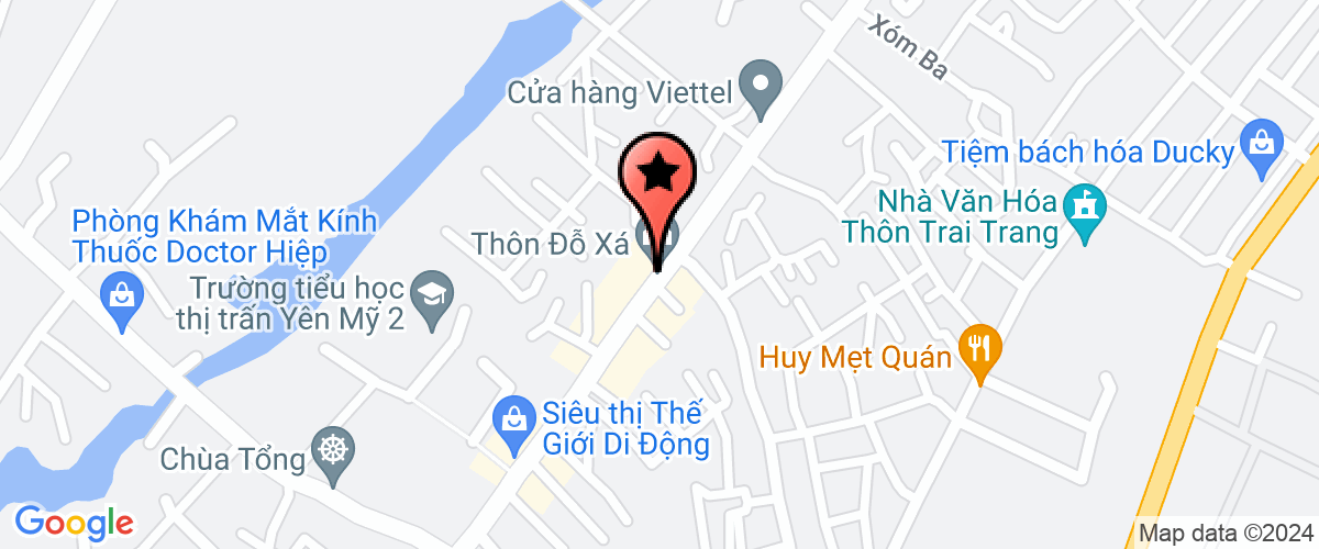 Bản đồ đến Công Ty TNHH Sản Xuất Tiến Thành Hưng Yên