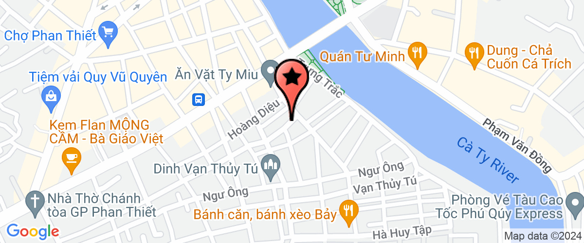Map go to Phan Thiet Fashion Company Limited