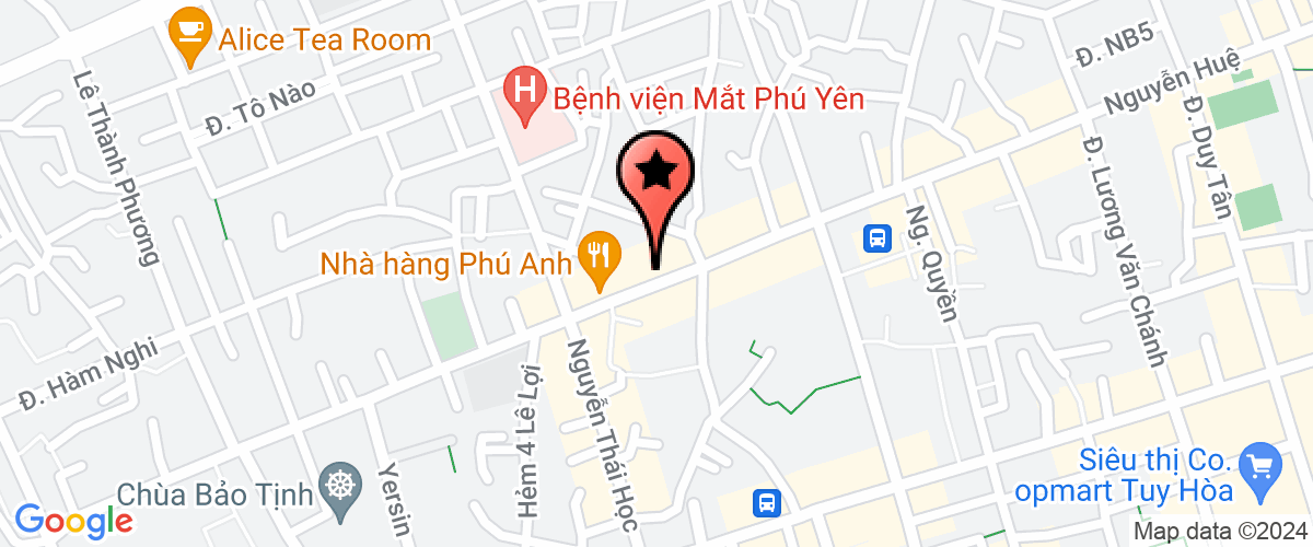 Map go to Thien Truong Sports Company Limited