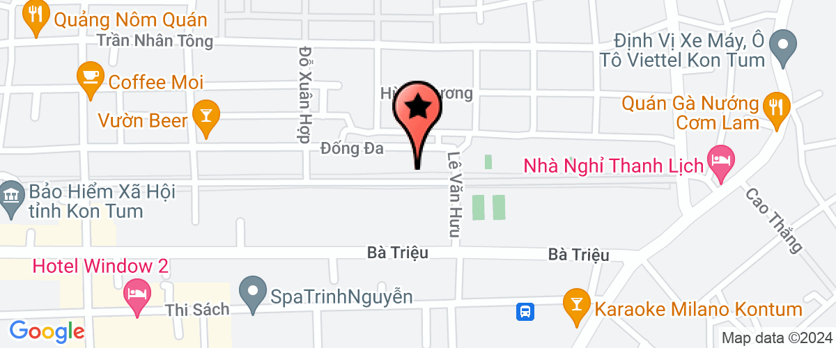 Map go to An Cu Kon Tum Real Estate Joint Stock Company
