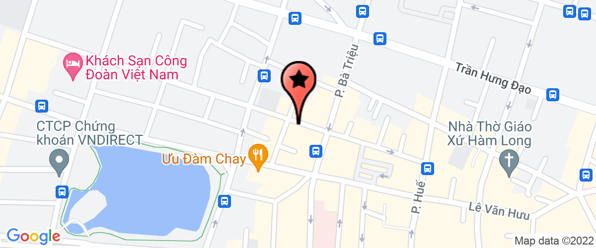 Map go to Thien Duong Xanh Company Limited