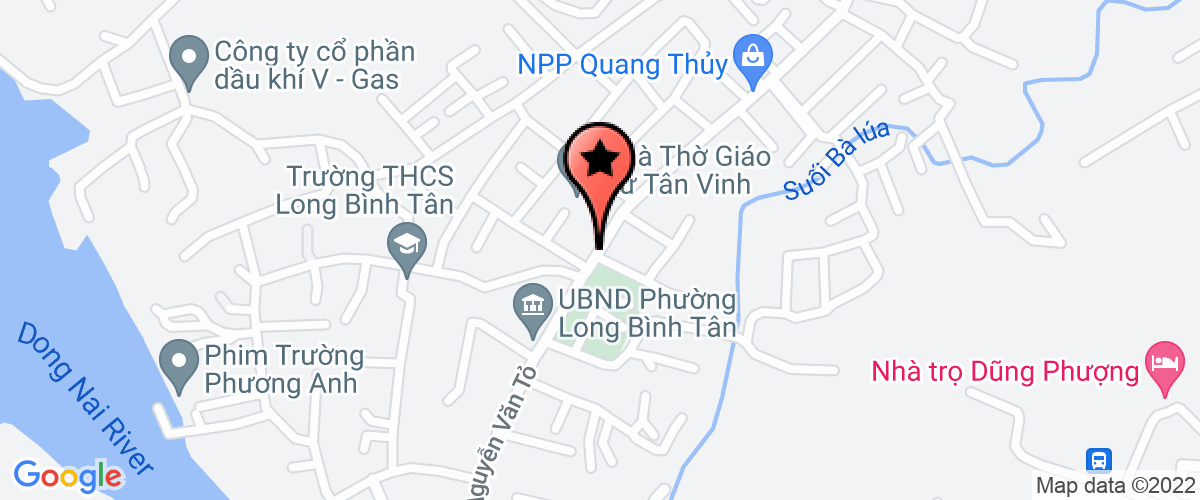 Map go to Hoang An Huy Company Limited