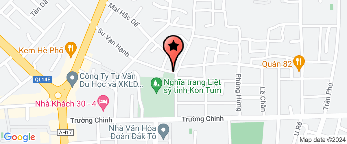 Bản đồ đến Công Ty TNHH Đầu Tư Thương Mại Thiên Kim Ntc