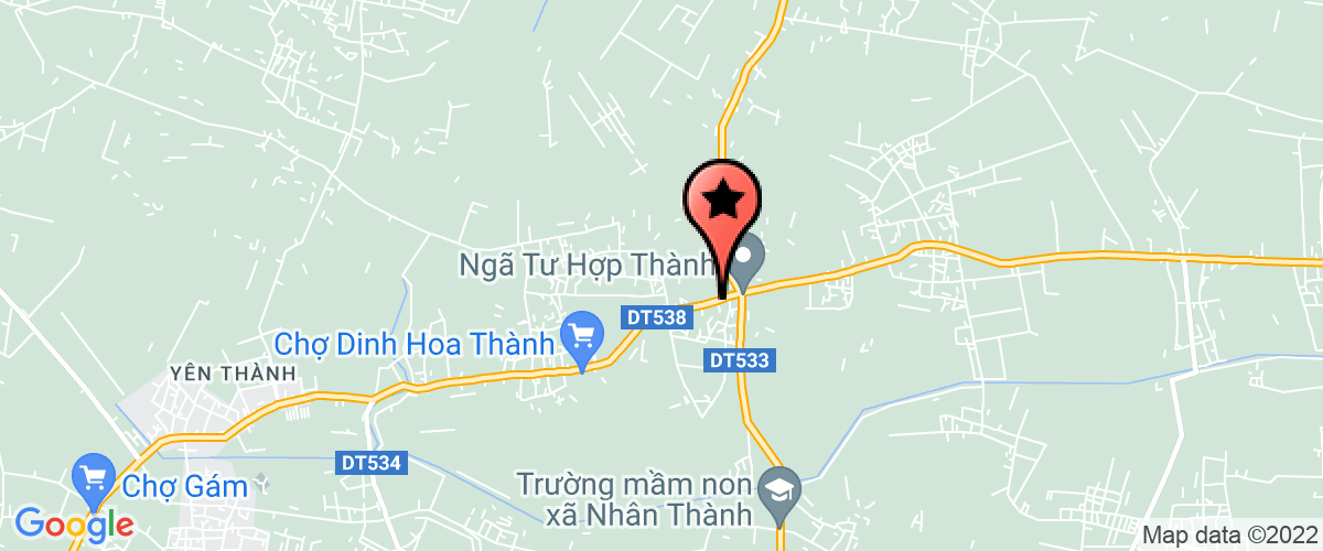 Map go to Nam Bac Construction And Investment Company Limited