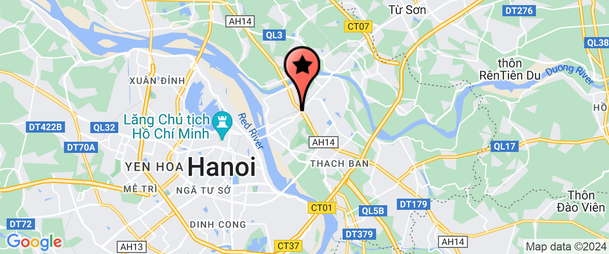 Map go to Tuan Hoang Services And Trading Investment Company Limited
