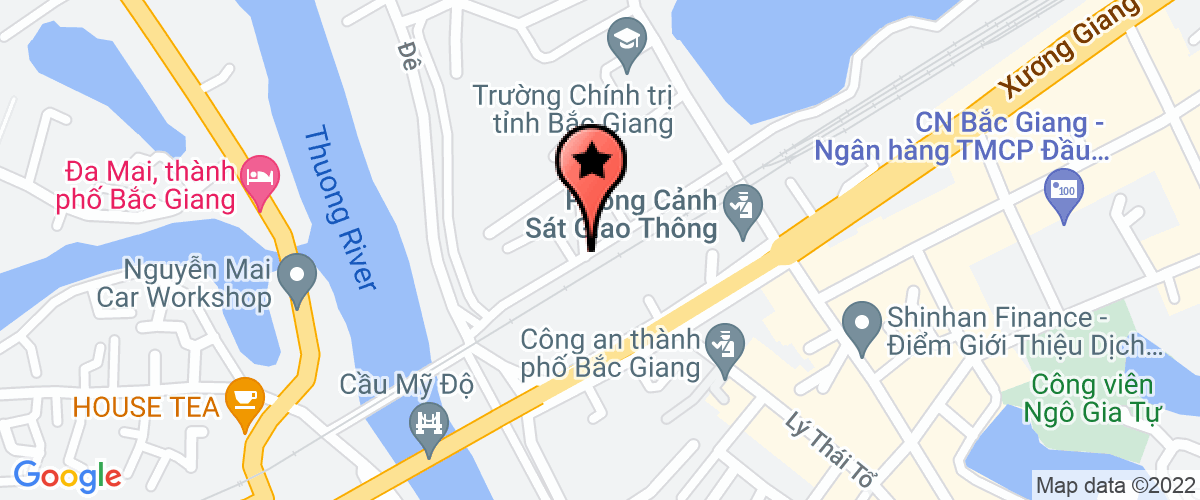 Map go to So Giao duc va Dao tao Bac Giang