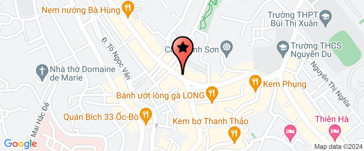 Map go to DNTN Do Ngoc