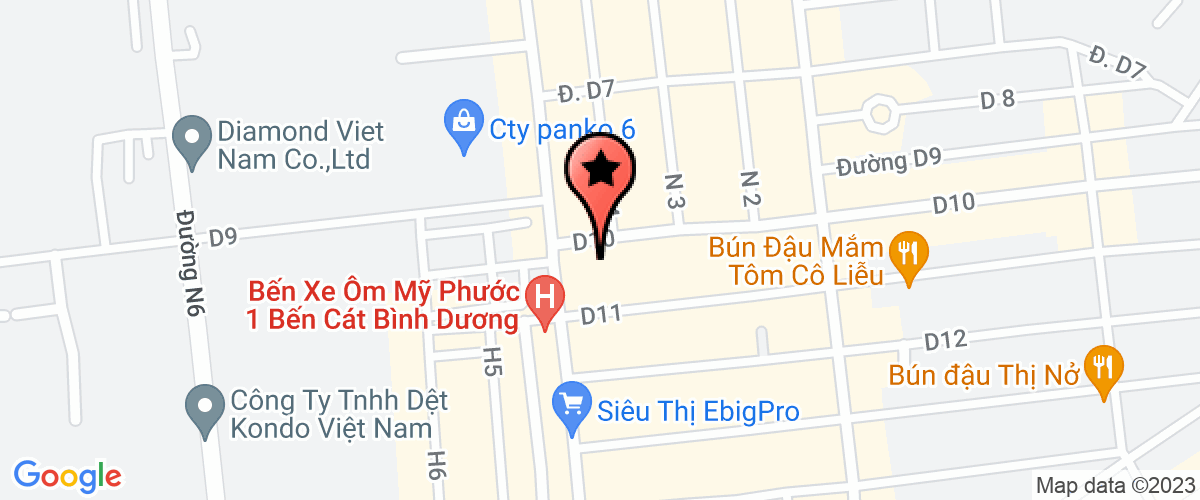 Map go to Nghe  Tham My Chi Thang And Hair Training Company Limited