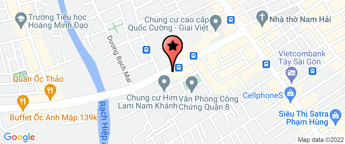 Map go to Hoang Khoi Service Trading - Investment Company Limited