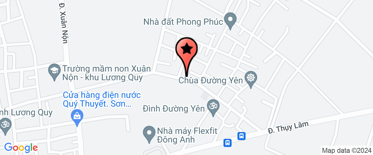 Map go to Phong Linh Trading and Production Company Limited