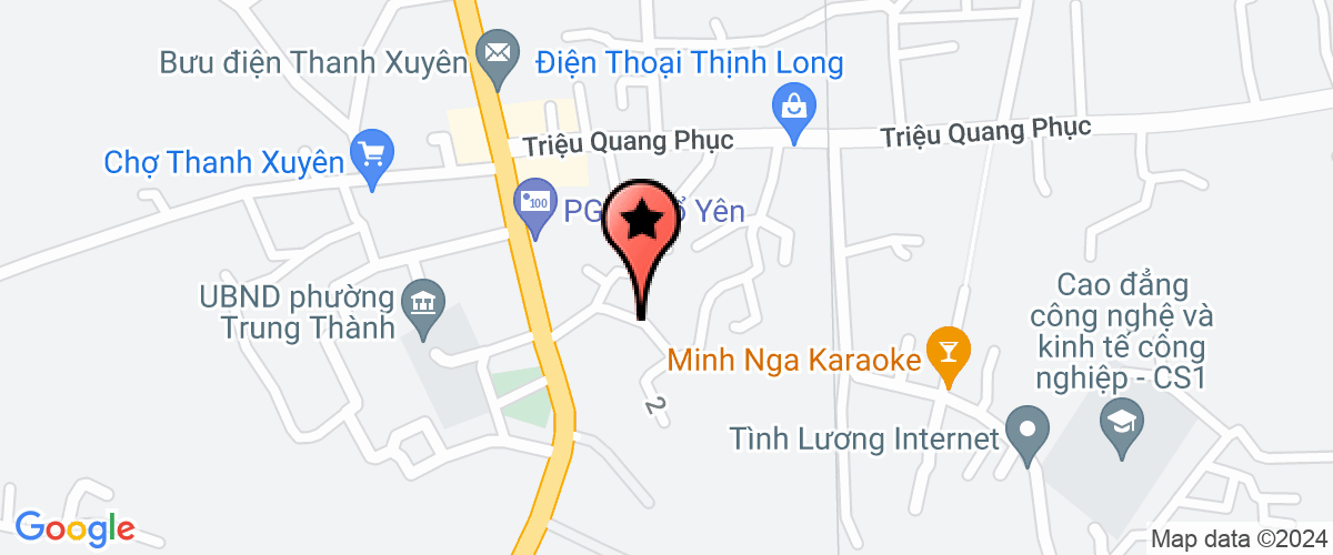 Map go to Hoa Bi Private Enterprise