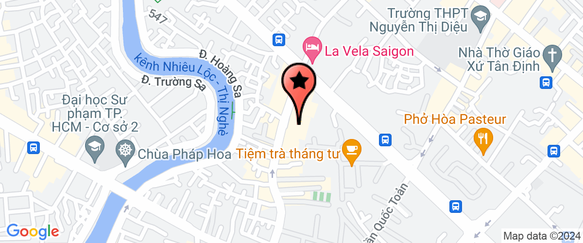 Map go to Sinh Tuyen Media & Entertainment Company Limited