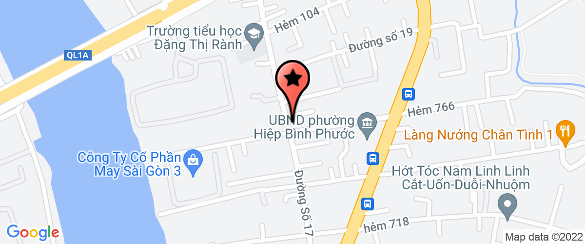 Map go to Tau Bien Tuan Khai Repair Company Limited
