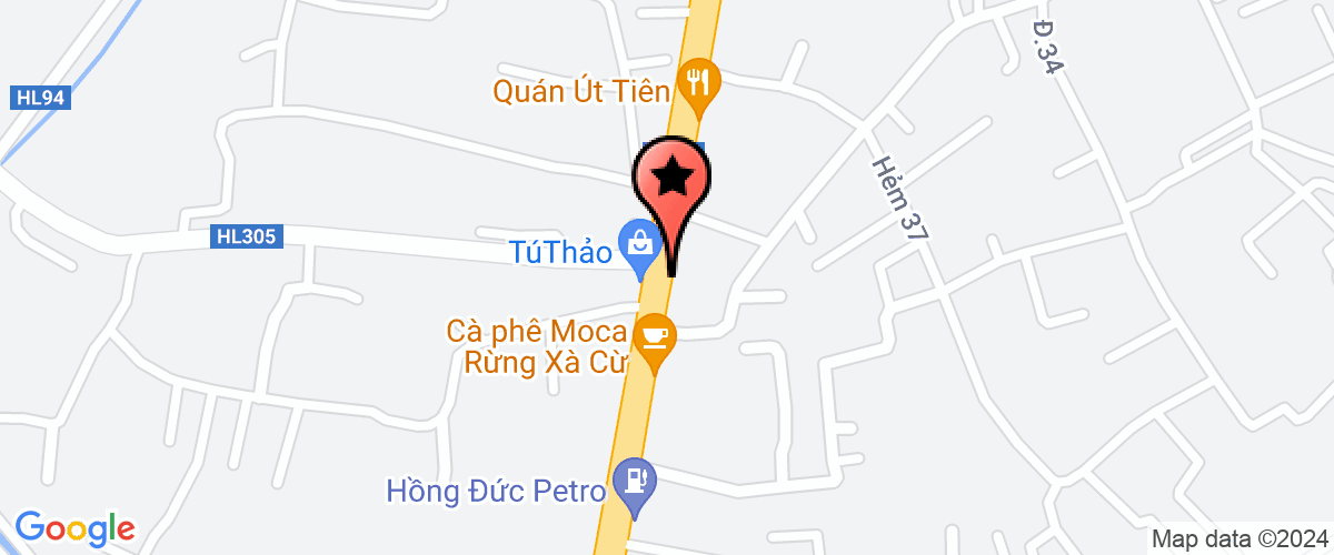 Map go to Royal Foods Vietnam Company Limited