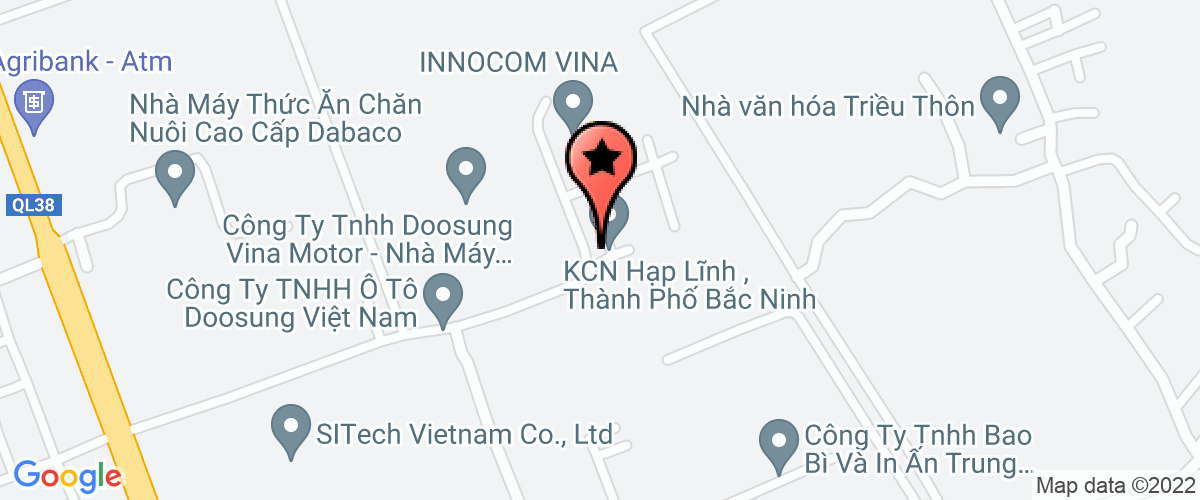 Bản đồ đến Công Ty TNHH Innocom Vina