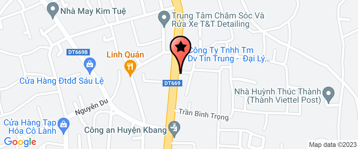 Map go to Xi nghiep tu doanh My Thanh