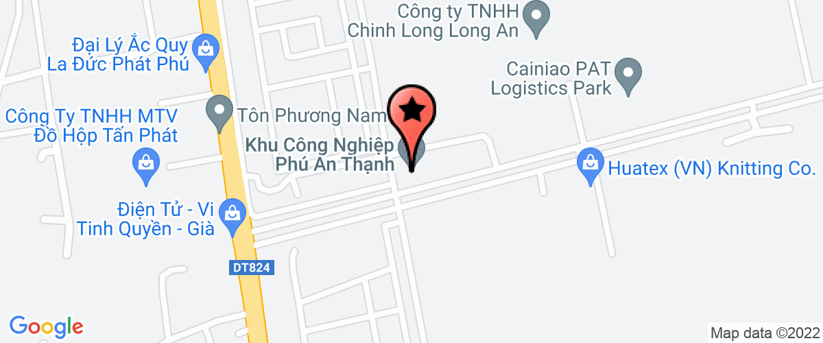 Map go to Cot Lieu  (VietNam) Nop Ho Nha Thau Tax Concrete And Company Limited