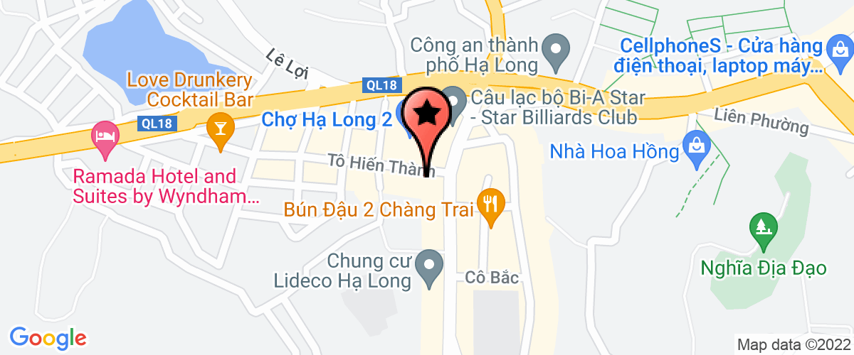 Map go to Dong Nam Trading Services And Construction Joint Stock Company