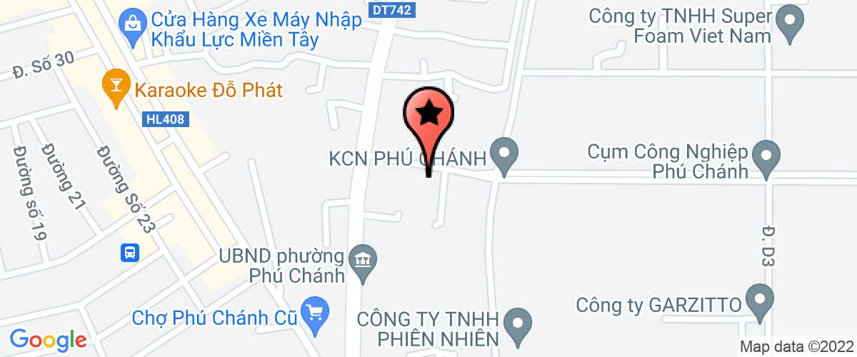 Bản đồ đến Công Ty TNHH Nội Thất Chuang Yuan 2 (Việt Nam)
